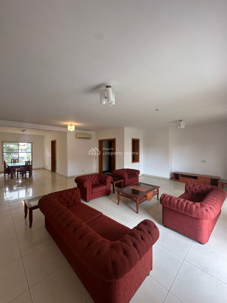 Spacious & Well-maintained Four-bedroom Apartment, Ikoyi, Lagos, Flat / Apartment for Rent