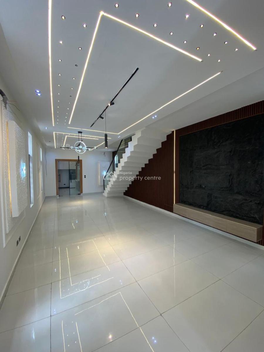 Newly Built 5 Bedroom Contemporary Design Duplex with 1 En-suite, Gated Estate in Orchid Road, Lekki Toll Gate, Lekki, Lagos, Detached Duplex for Rent