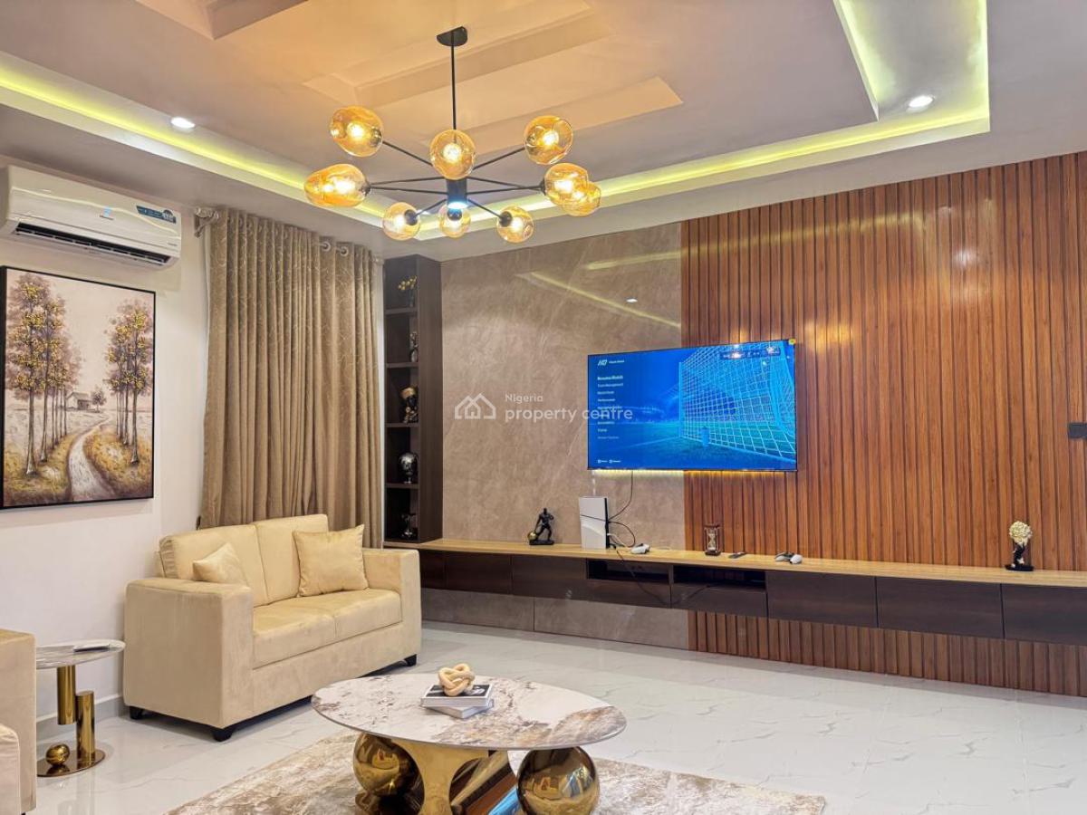 Luxury 5 Bedroom Fully Detached with Excellent Facility, Ikota, Lekki, Lagos, Detached Duplex for Rent