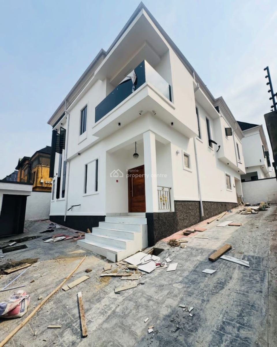 Luxury 4 Bedroom Duplex with a Bq, Adeniyi Jones, Ikeja, Lagos, Semi-detached Duplex for Rent