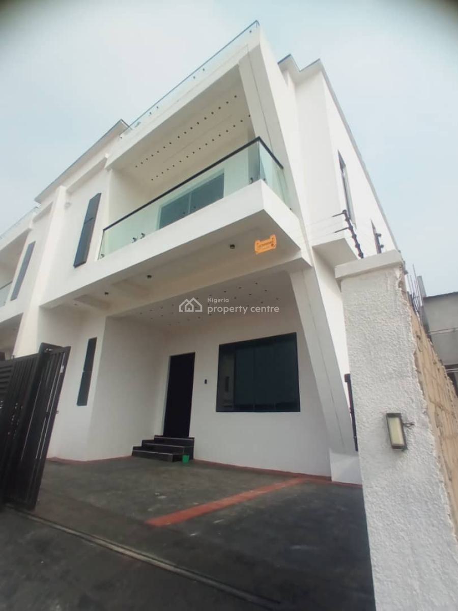 Luxury 4 Bedroom Duplex with a Bq, Adeniyi Jones, Ikeja, Lagos, Semi-detached Duplex for Rent