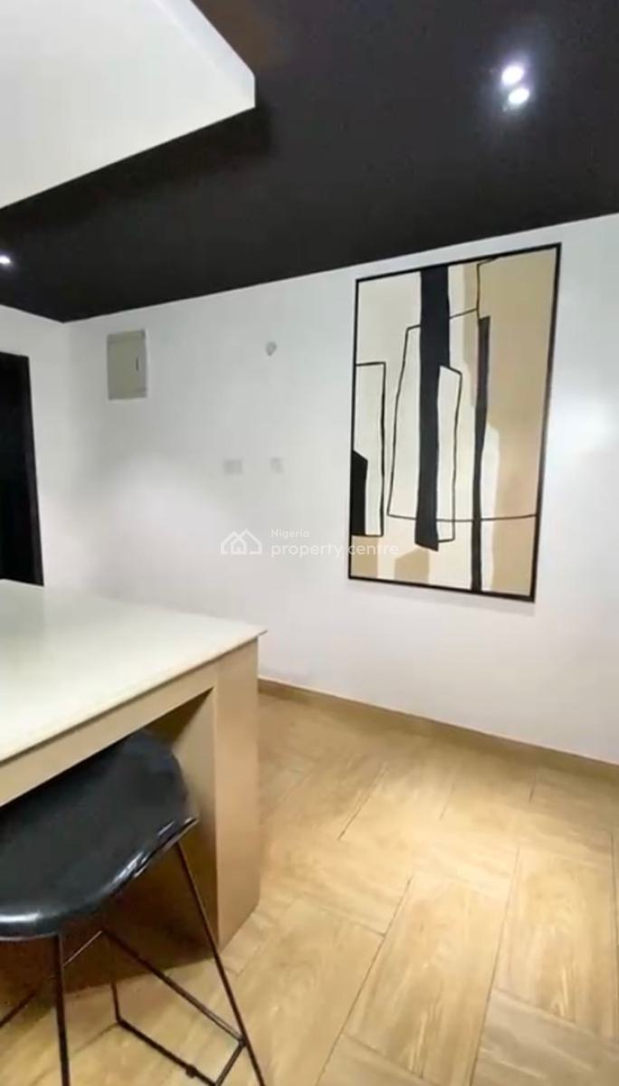 a Luxury Furnished One Bedroom with 24 Hours Electricity and Security, Yaba, Lagos, Mini Flat (room and Parlour) Short Let