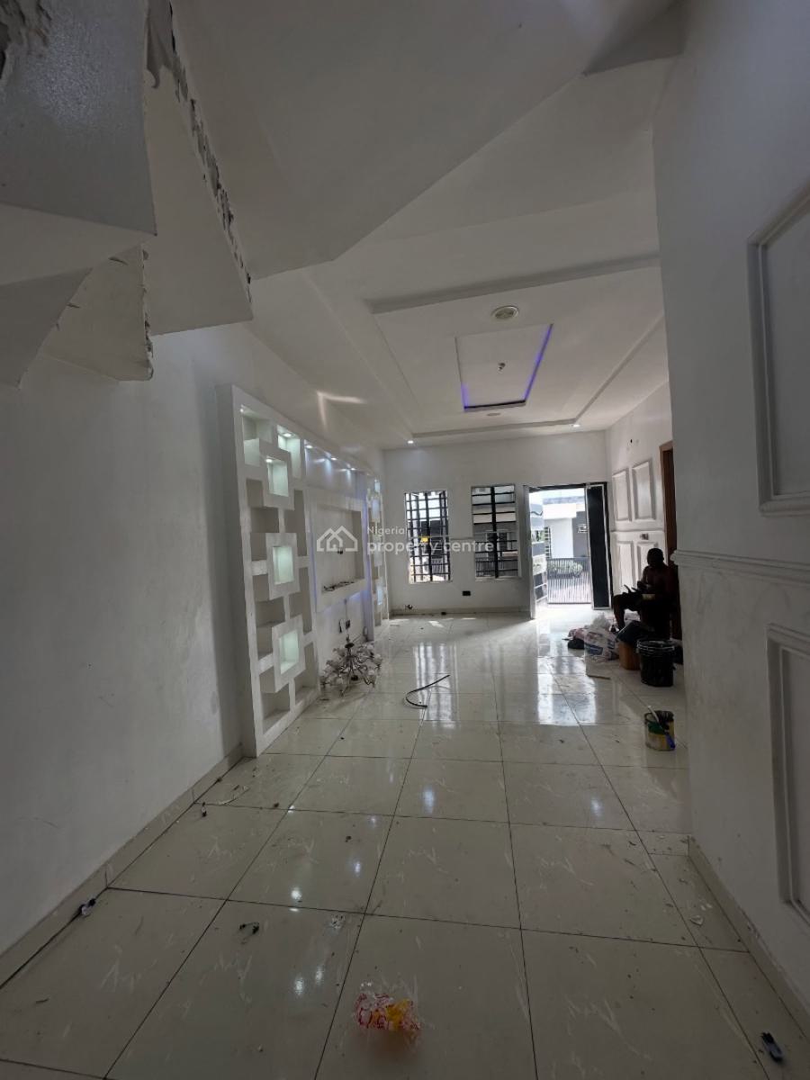 Lovely 4 Bedroom Semi Detached Duplex with Bq, Chevron, Lekki, Lagos, Semi-detached Duplex for Rent