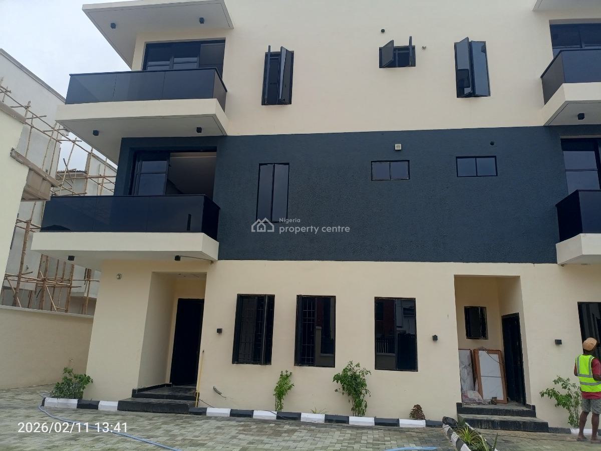 3 Bedroom Luxurious Terraced Duplex with Bq, Lekki Scheme 2, Off Ogombo Road, Ajah, Lagos, Terraced Duplex for Sale