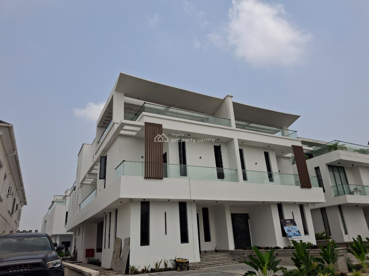 5 Bedroom Semi-detached House with 1 Bq, Cowrie Creek Estate, Ikate, Lekki, Lagos, House for Sale