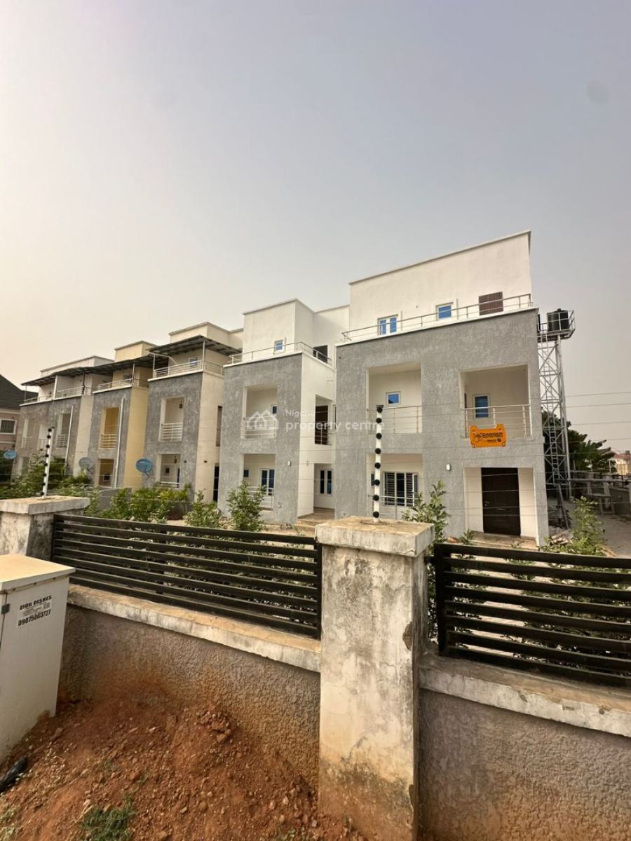 Exclusive 4-bedroom Terraced Duplex with Bq, Wuye, Abuja, Terraced Duplex for Sale