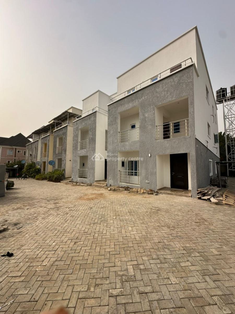 Exclusive 4-bedroom Terraced Duplex with Bq, Wuye, Abuja, Terraced Duplex for Sale