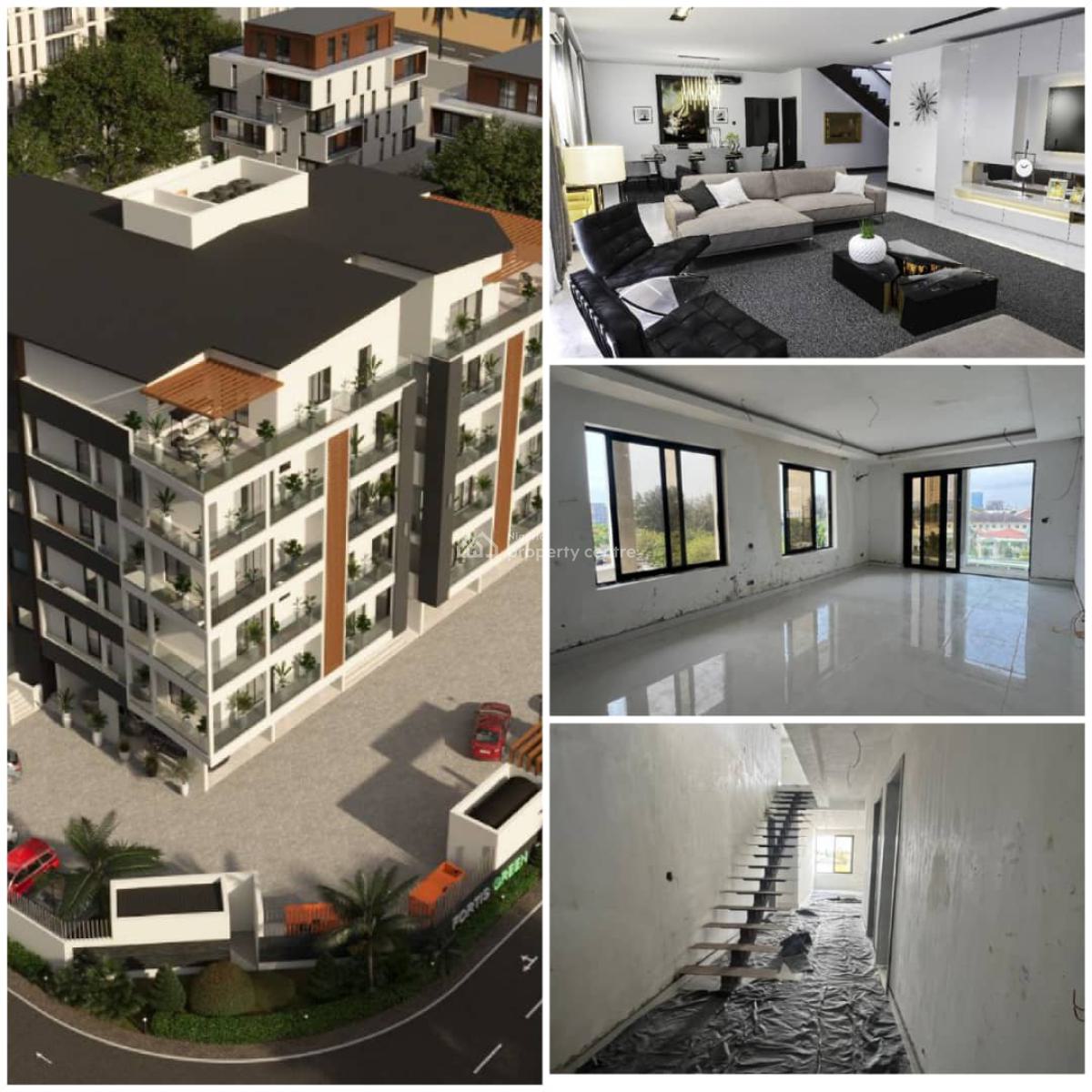 Already 90% Complete 4 Bedroom Maisonette, Mcpherson Avenue, Old Ikoyi, Ikoyi, Lagos, House for Sale