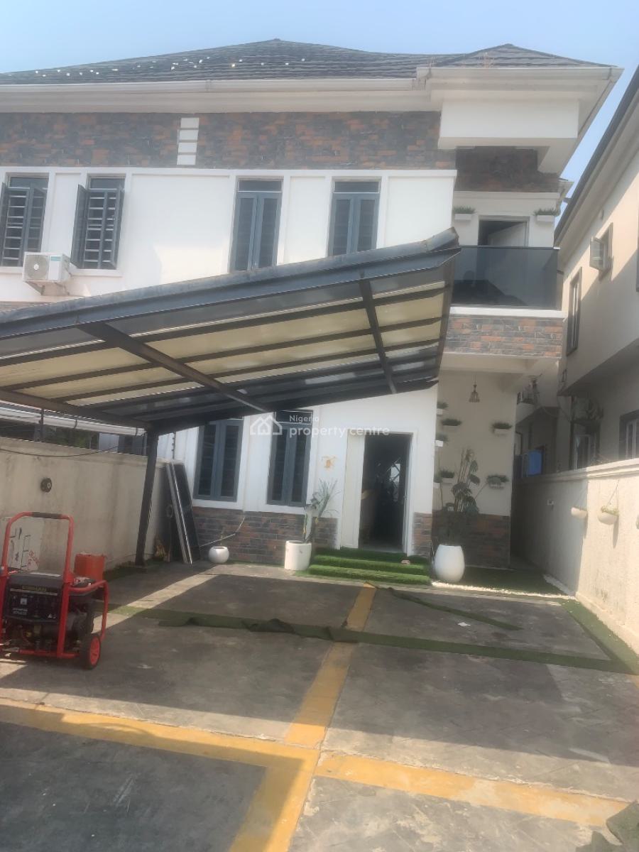 Furnished Detached 4 Bedroom Duplex, Oral Estate, Lekki Phase 2, Lekki, Lagos, Detached Duplex for Rent