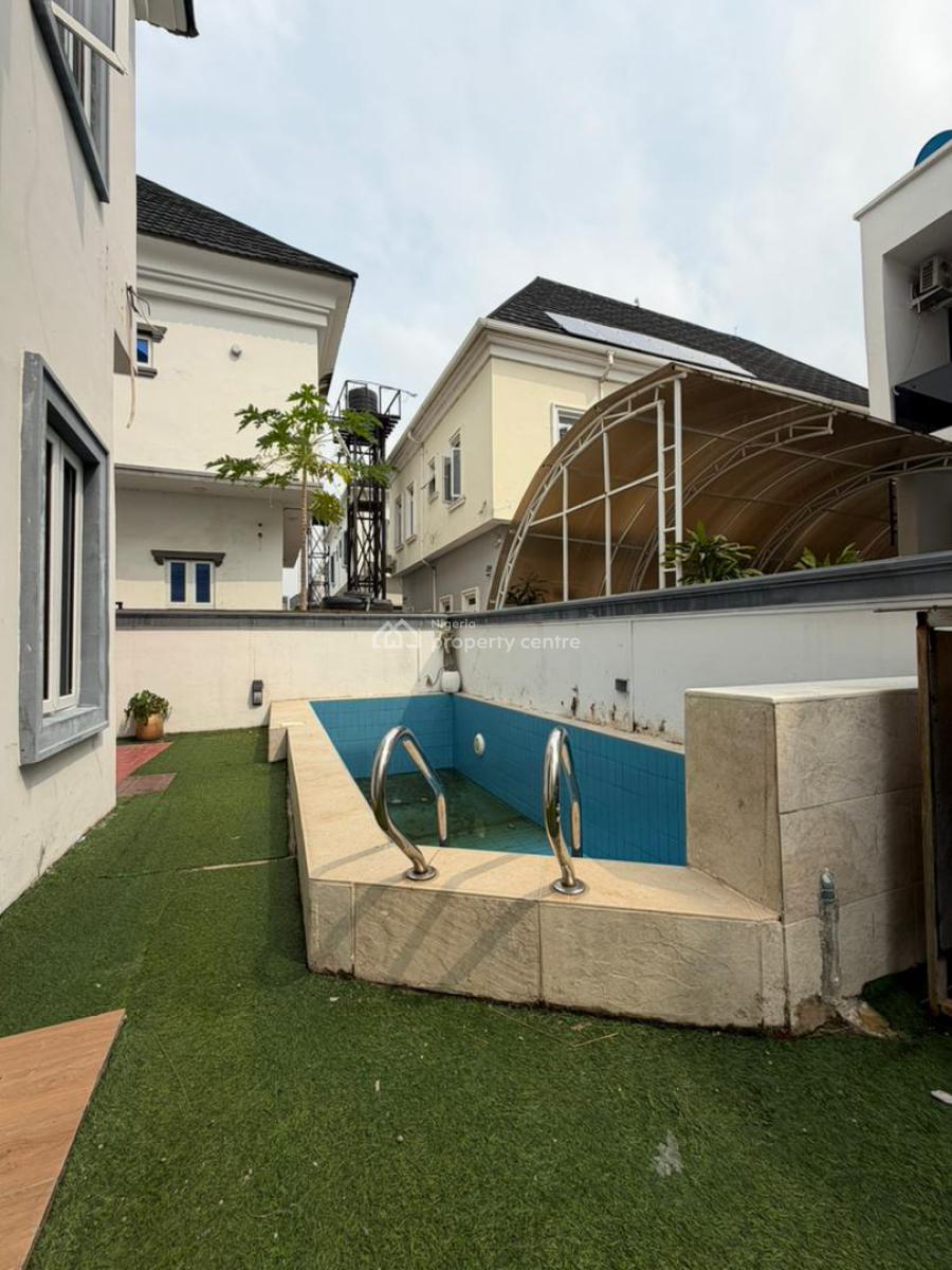 Contemporary 5 Bedroom Fully Detached Duplex with Bq and Swimming Pool, Megamound Estate, Ikota, Lekki, Lagos, Detached Duplex for Rent