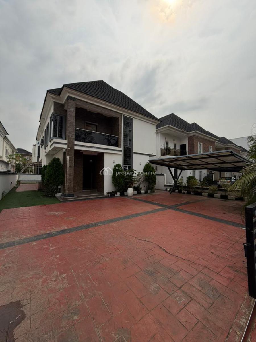 Contemporary 5 Bedroom Fully Detached Duplex with Bq and Swimming Pool, Megamound Estate, Ikota, Lekki, Lagos, Detached Duplex for Rent
