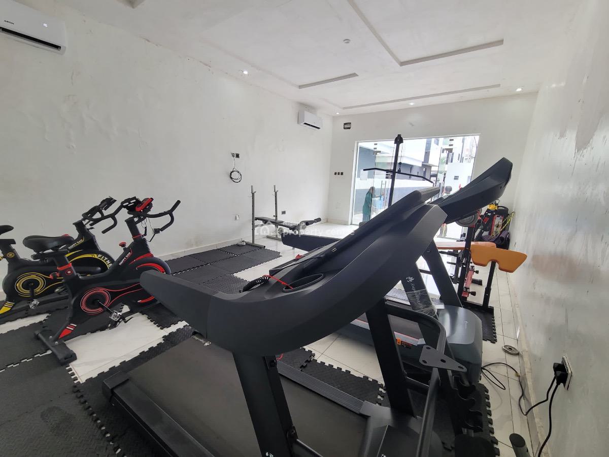 Luxury Smart 4 Bedroom Furnished and Service Dupex, Ikeja, Lagos, Terraced Duplex Short Let