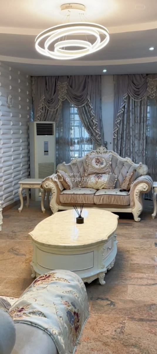 Fully Furnished 5 Bedroom Semi Detached Duplex with Bq, Wuye, Abuja, Semi-detached Duplex for Rent