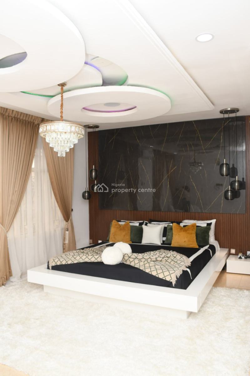 Magnificent 5 Bed Mansion with Detached 2 Bed Boys  Quarters, Amen Estate Phase 1, Ibeju Lekki, Lagos, Detached Duplex for Rent