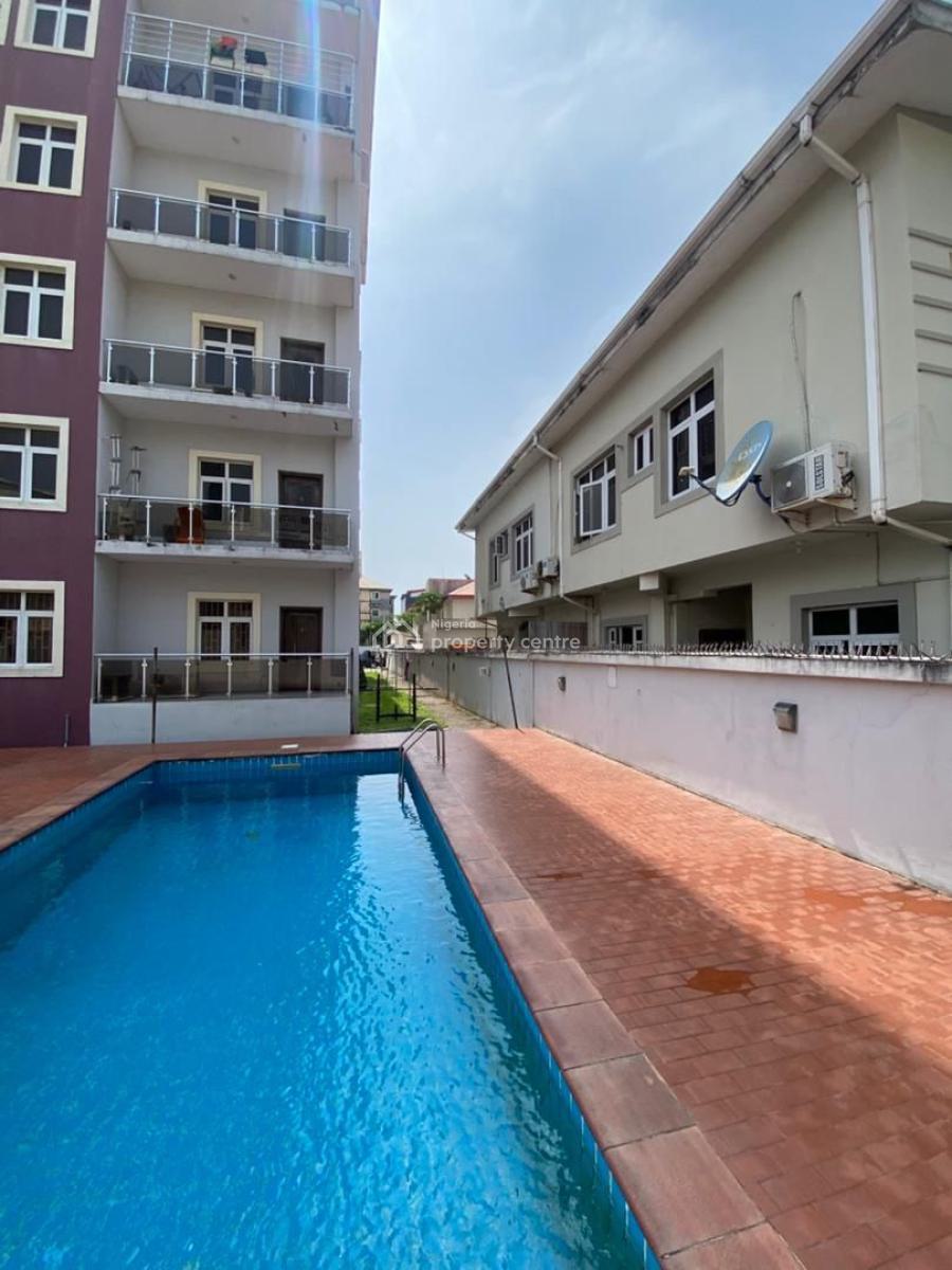 Semi Furnished 3 Bedroom Apartment with Bq, Victoria Island (vi), Lagos, Flat / Apartment for Rent