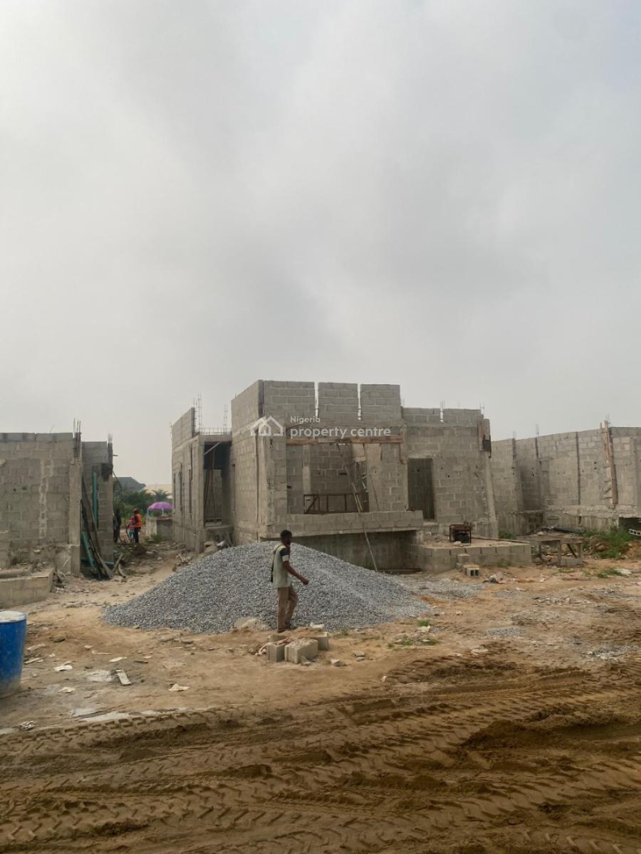4bedroom Fully Detached Bungalows Being Built, Igando, Ibeju Lekki, Lagos, Detached Bungalow for Sale