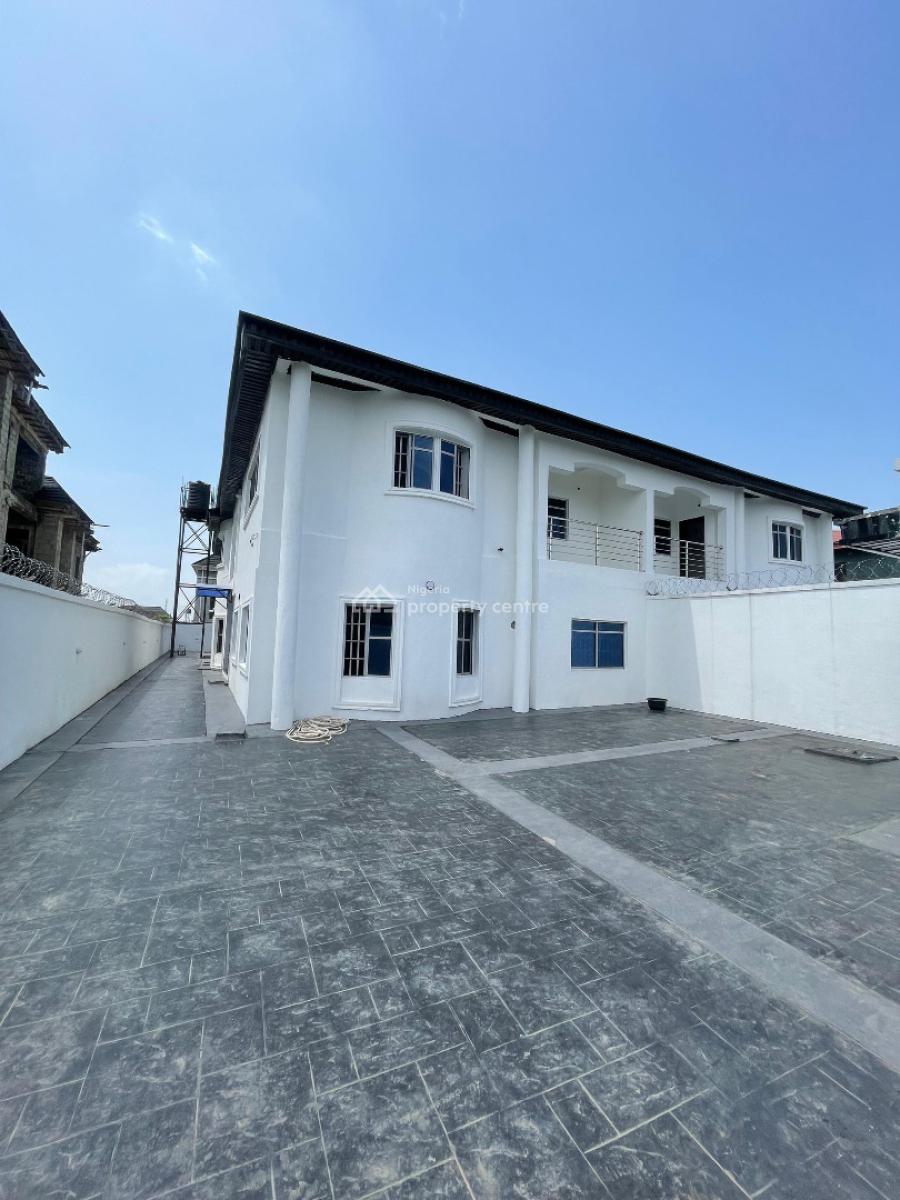5 Bedroom Semi-detached House with 2 Room Bq, Abraham Adesanya, Ogombo, Ajah, Lagos, Semi-detached Duplex for Sale