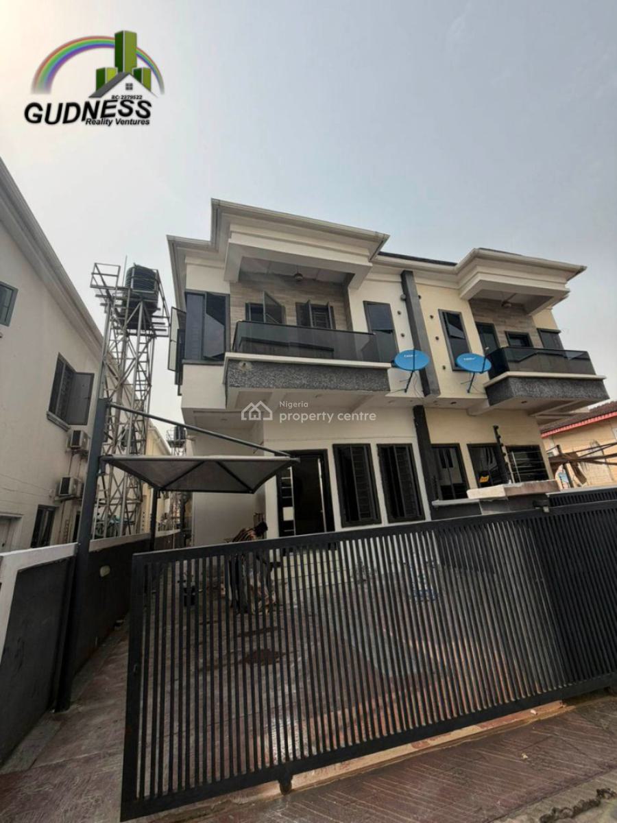 4 Bedroom Semi-detached Duplex with Bq, 2nd Toll Gate, Orchid Road, Lekki, Lagos, Semi-detached Duplex for Rent
