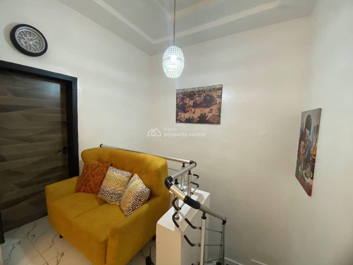 Fully Furnished, Serviced Luxury 4 Bedrooms Duplex, Self Compound, Lekki County Estate, Ikota, Lekki, Lagos, Semi-detached Duplex for Rent