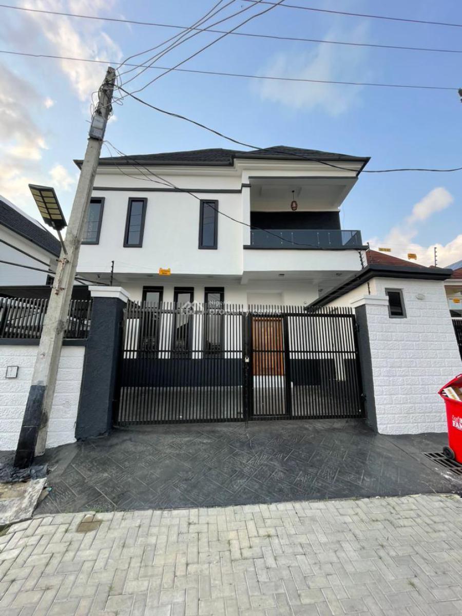 Spacious 4 Bedroom Detached Duplex with Bq, Lekki County, Lekki, Lagos, Detached Duplex for Rent