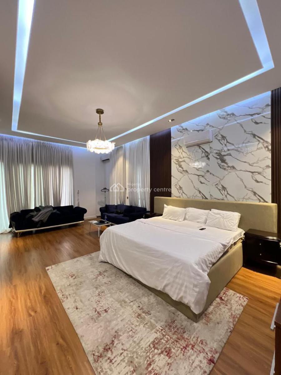 Fully Furnished 5 Bedroom Contemporary Detached with Swimming Pool, Osapa, Lekki, Lagos, Detached Duplex for Rent