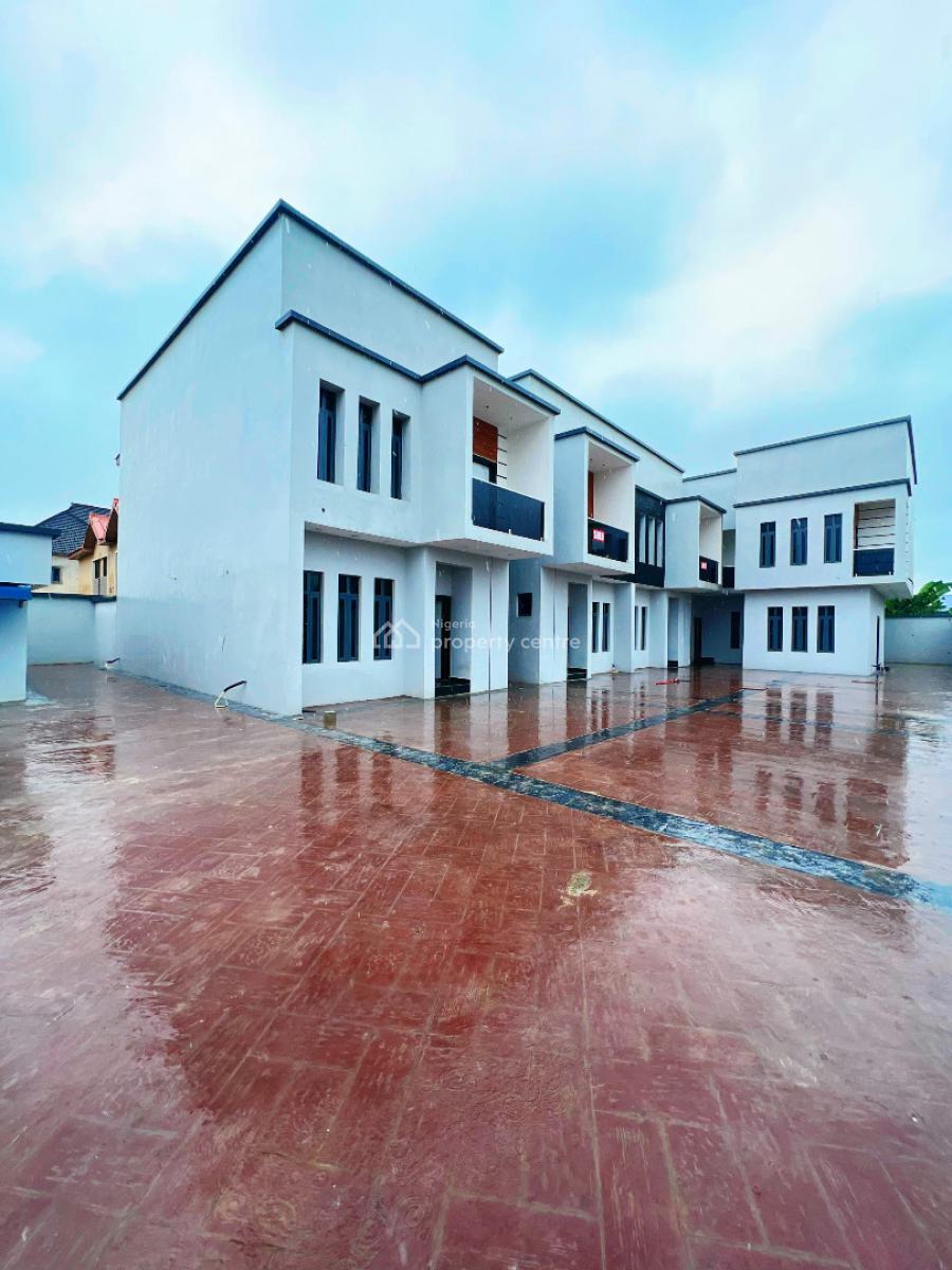 Newly Built 2 Bedroom Terrace with Private Backyard, Off Ogombo Road, Abraham Adesanya, Lekki Phase 2, Lekki, Lagos, Terraced Duplex for Sale
