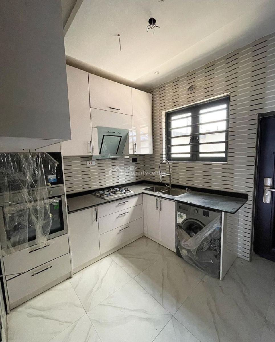 Newly Built 2 Bedroom Terrace with Private Backyard, Off Ogombo Road, Abraham Adesanya, Lekki Phase 2, Lekki, Lagos, Terraced Duplex for Sale