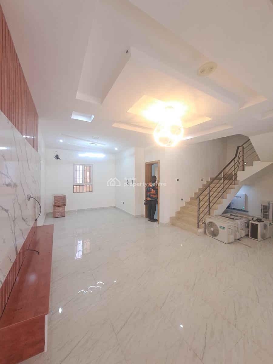 Well Built 3 Bedroom Terrace with Invater in a Gated Estate, Sangotedo By Blenco, Ajah, Lagos, Terraced Duplex for Rent