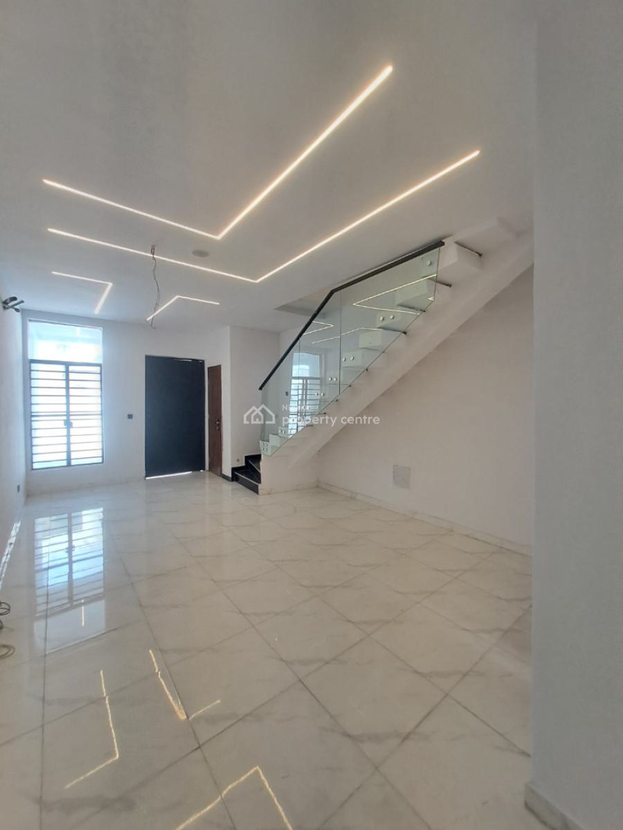 Newly Built 2 Bedroom Terrace with Bq, Abraham Adesanya, Ajah, Lagos, Terraced Duplex for Sale