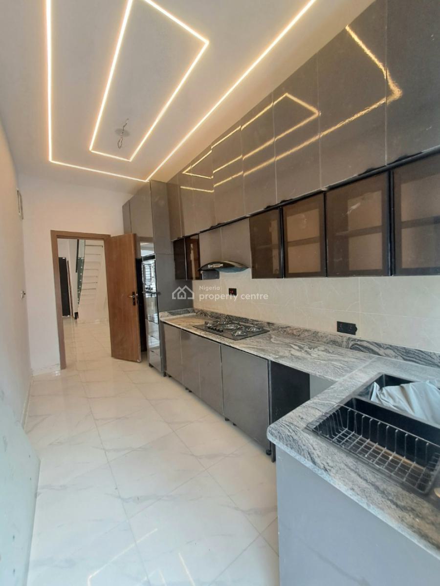 Newly Built 2 Bedroom Terrace with Bq, Abraham Adesanya, Ajah, Lagos, Terraced Duplex for Sale