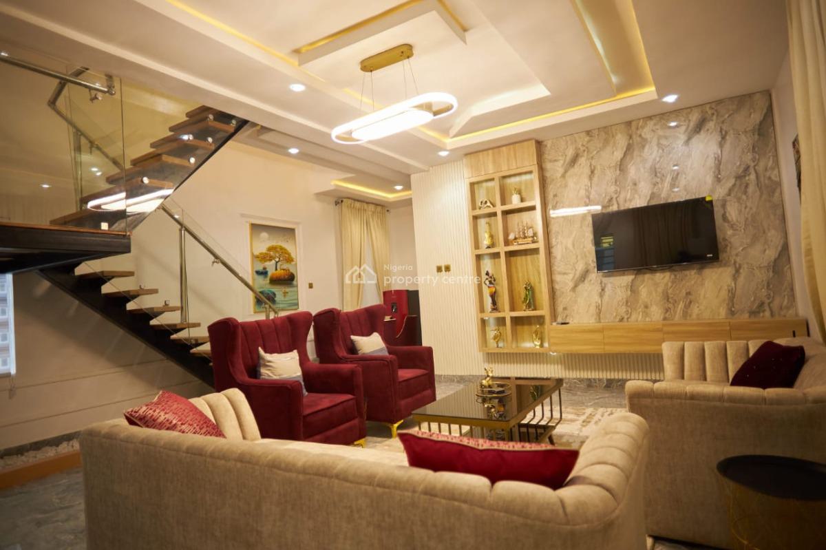 Luxury 2 Bedroom Duplex Apartment, Gra Phase 2, Magodo, Lagos, Terraced Duplex Short Let
