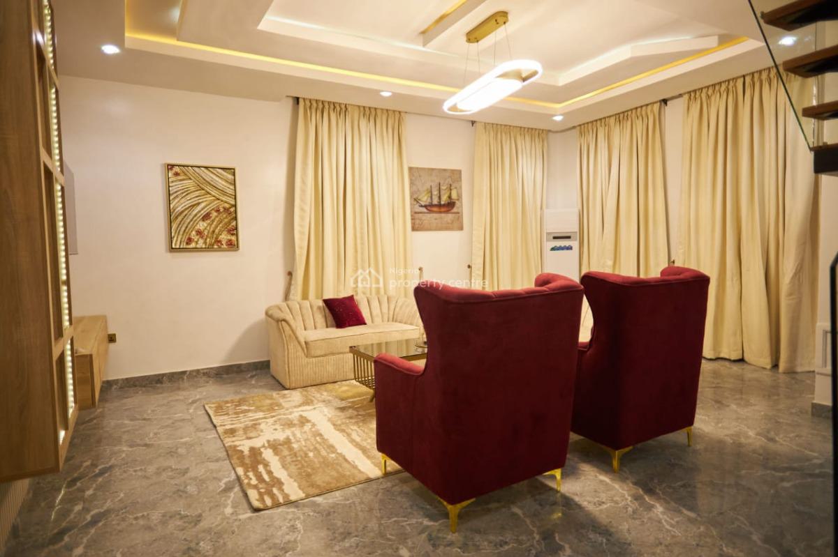 Luxury 2 Bedroom Duplex Apartment, Gra Phase 2, Magodo, Lagos, Terraced Duplex Short Let