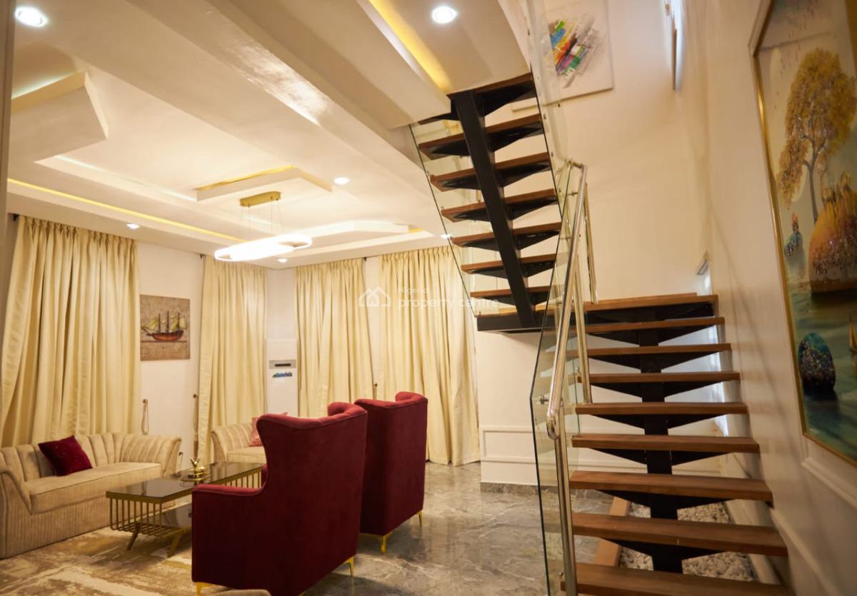 Luxury 2 Bedroom Duplex Apartment, Gra Phase 2, Magodo, Lagos, Terraced Duplex Short Let