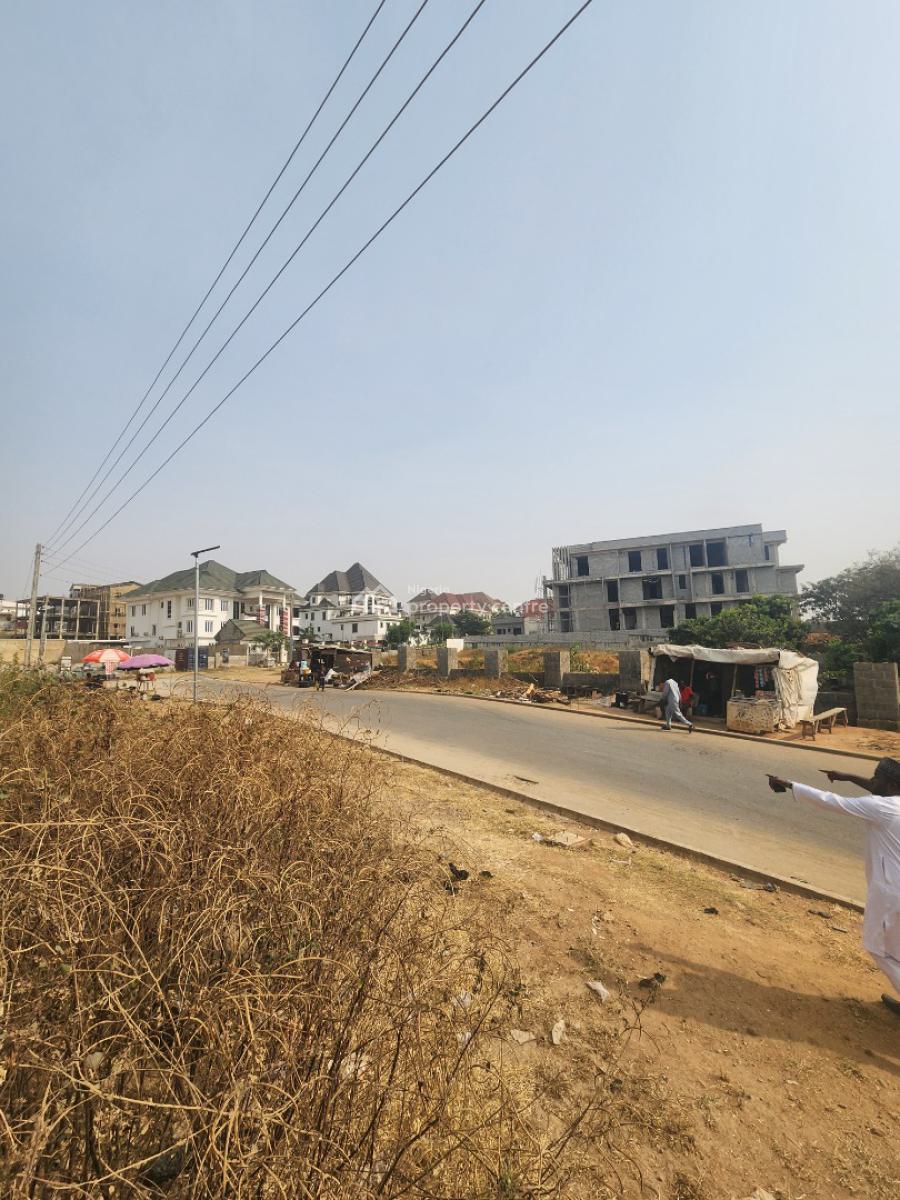 Strategically Located Commercial Plot of Land, Guzape District, Abuja, Commercial Land for Sale