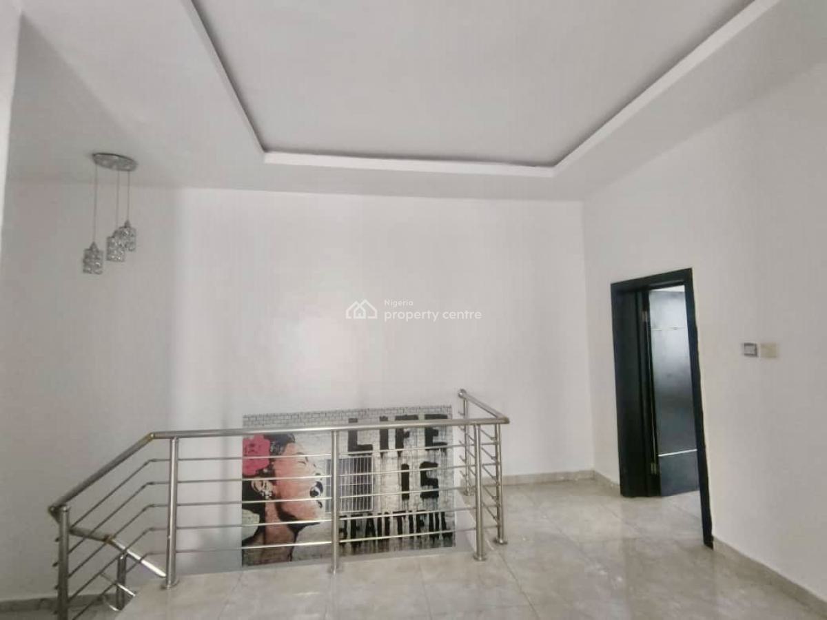 Elegant and Newly Renovated with a B Q, Osapa, Lekki, Lagos, Semi-detached Duplex for Rent