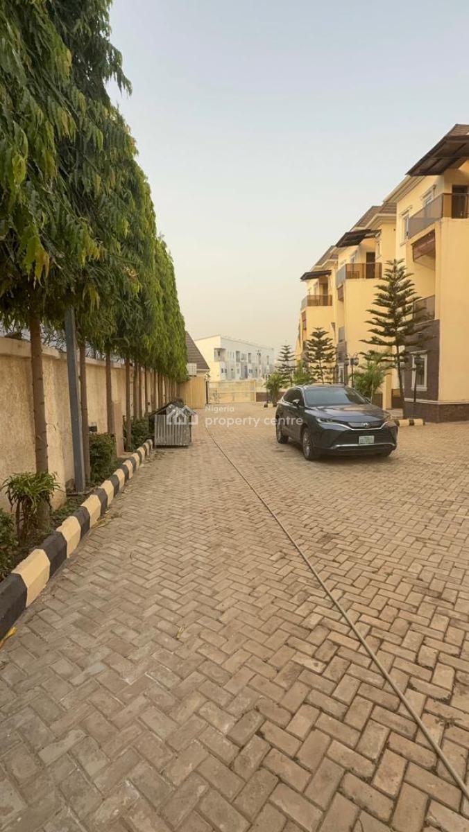 Bespoke 5 Bedroom Terrace Duplex with Bq and Furnished Kitchen, Behind Spar, Life Camp, Abuja, Terraced Duplex for Sale