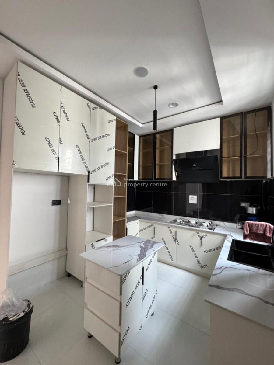 Newly Built 4 Bedroom Semi Detached Duplex with Bq, Thera Annex, Sangotedo, Ajah, Lagos, Flat / Apartment for Rent