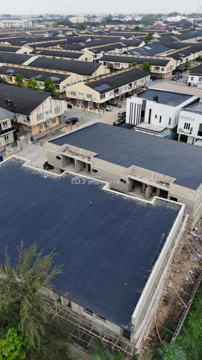 85% Complete 3 Bedroom Terraces with Bq, Hitech Road, Behind Lagos Business School, Ajah, Lagos, Terraced Duplex for Sale