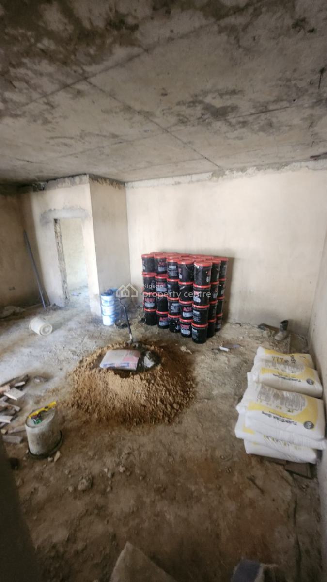 85% Complete 3 Bedroom Terraces with Bq, Hitech Road, Behind Lagos Business School, Ajah, Lagos, Terraced Duplex for Sale