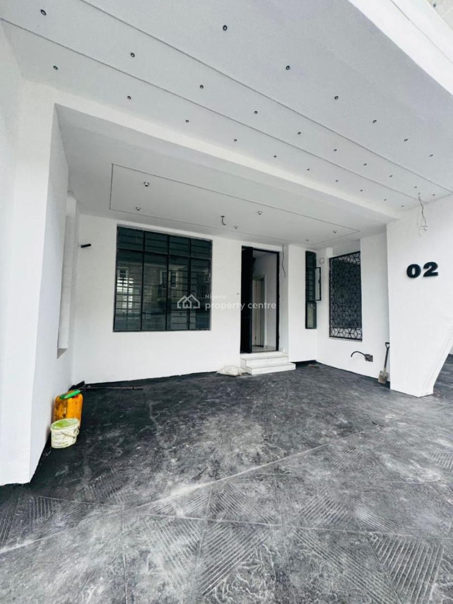 Newly Built 4 Bedroom Terrace House with a Room Bq, Ikate Elegushi, Lekki, Lagos, Terraced Duplex for Rent