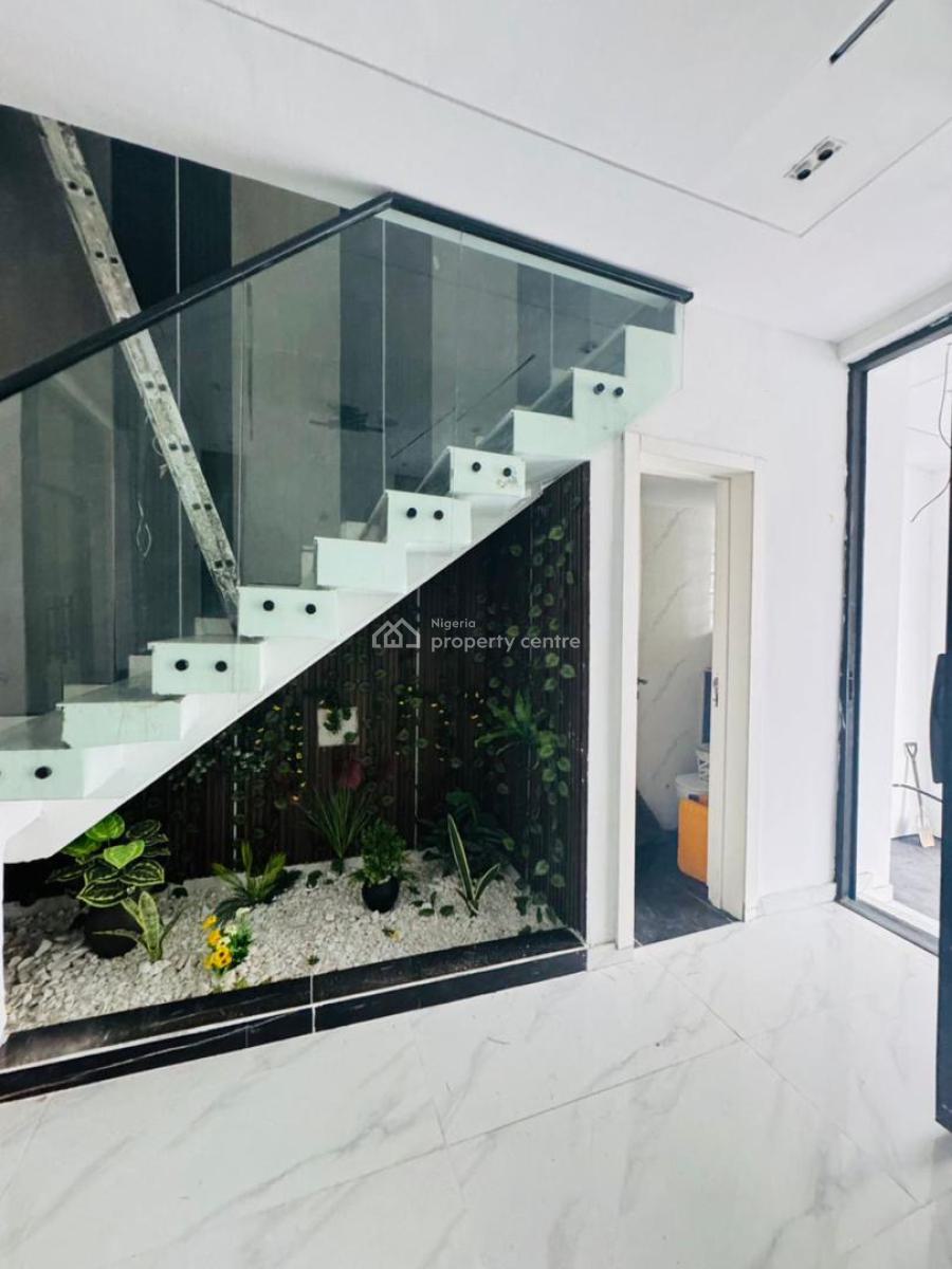 Newly Built 4 Bedroom Terrace House with a Room Bq, Ikate Elegushi, Lekki, Lagos, Terraced Duplex for Rent