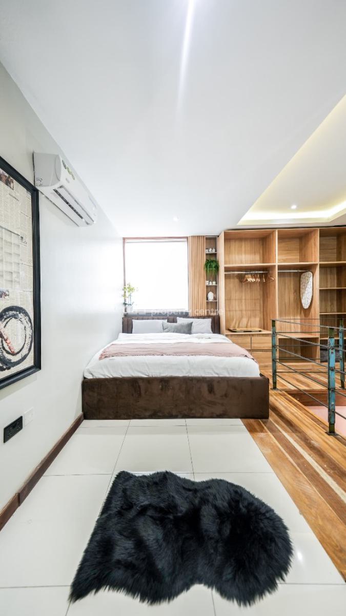 Beautifully Furnished  and Serviced 1 Bedroom Loft Apartment, Admiralty Way, Lekki Phase 1, Lekki, Lagos, Mini Flat (room and Parlour) for Rent