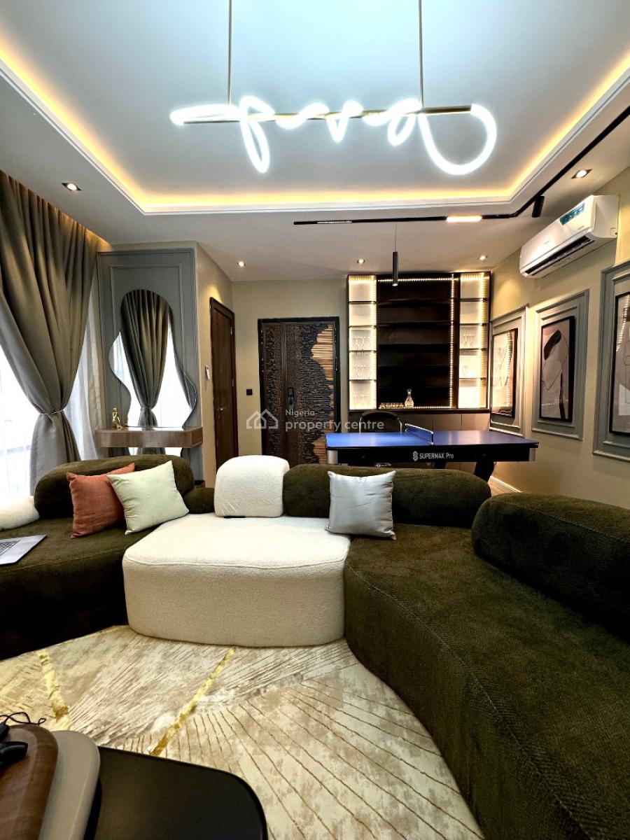 Luxury 1 Bedroom with Snooker, Ps5, and City View., Lekki Phase 2, Lekki, Lagos, Flat / Apartment Short Let