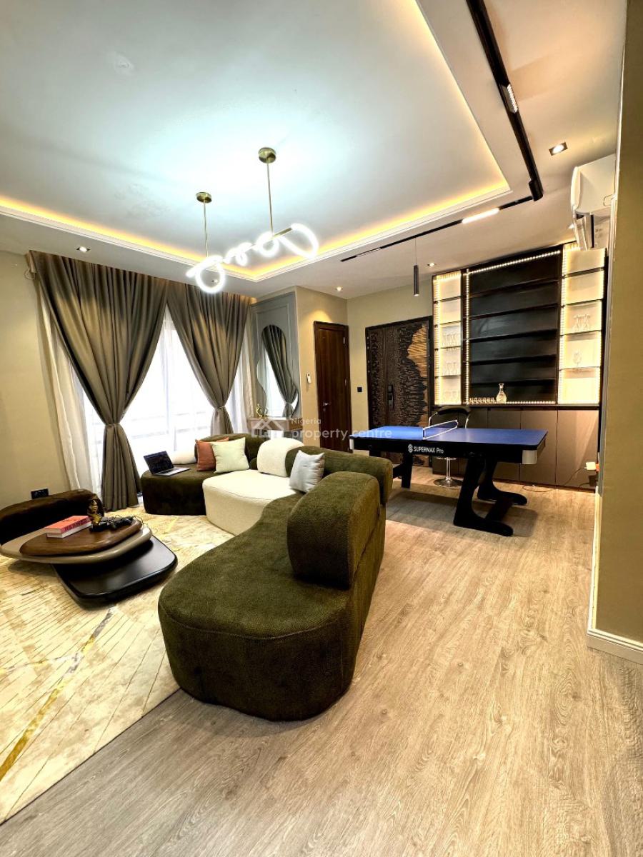 Luxury 1 Bedroom with Snooker, Ps5, and City View., Lekki Phase 2, Lekki, Lagos, Flat / Apartment Short Let