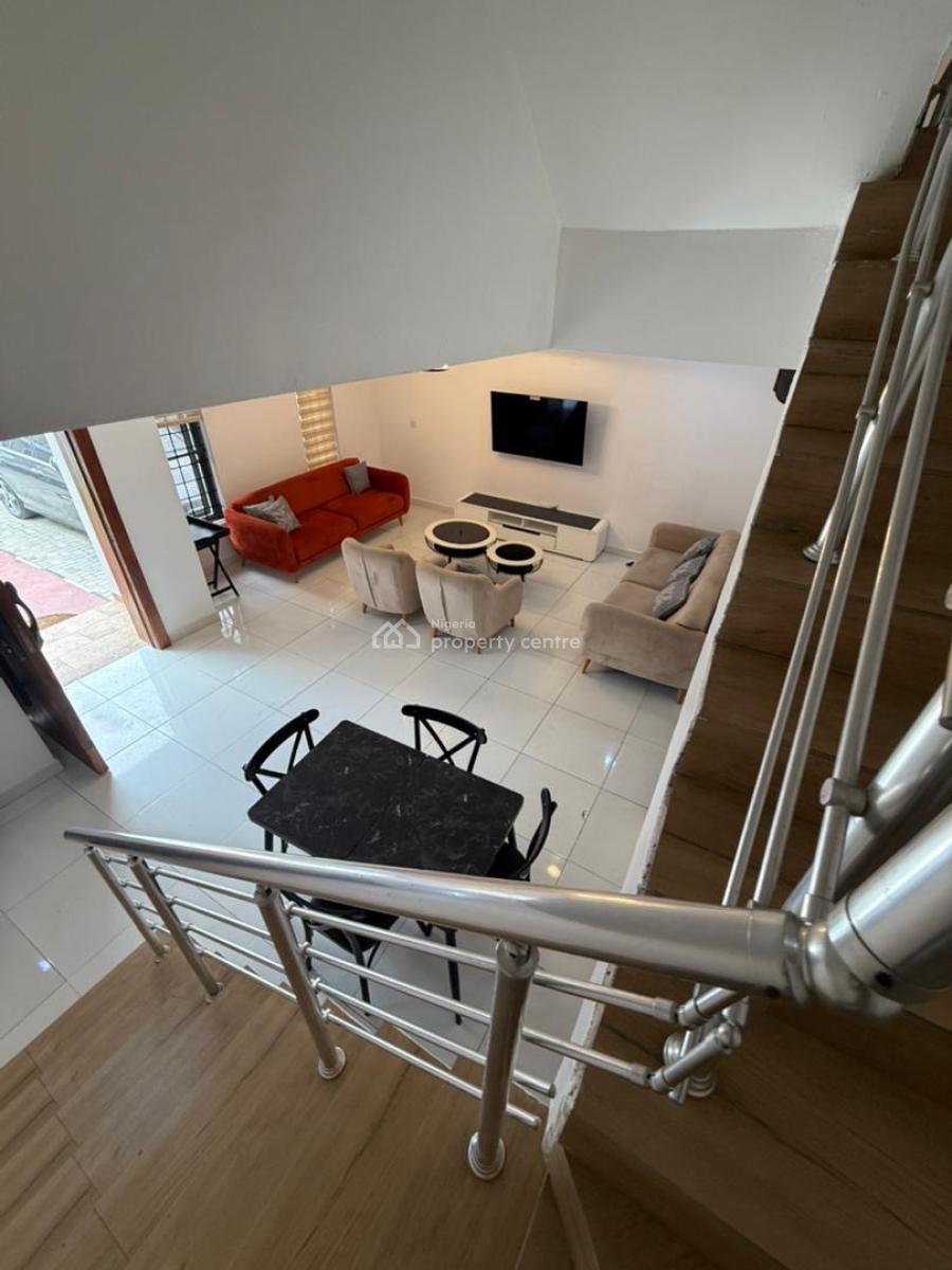 Furnished 4 Bedroom Terrace Duplex with a Room Bq, Ikate Elegushi, Lekki, Lagos, Terraced Duplex for Rent