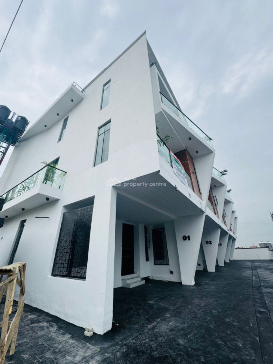 Beautiful Expatriate Standard 4bedroom Terrace at Ikate for N25m, Ikate Elegushi, Ikate Elegushi, Lekki, Lagos, Terraced Duplex for Rent