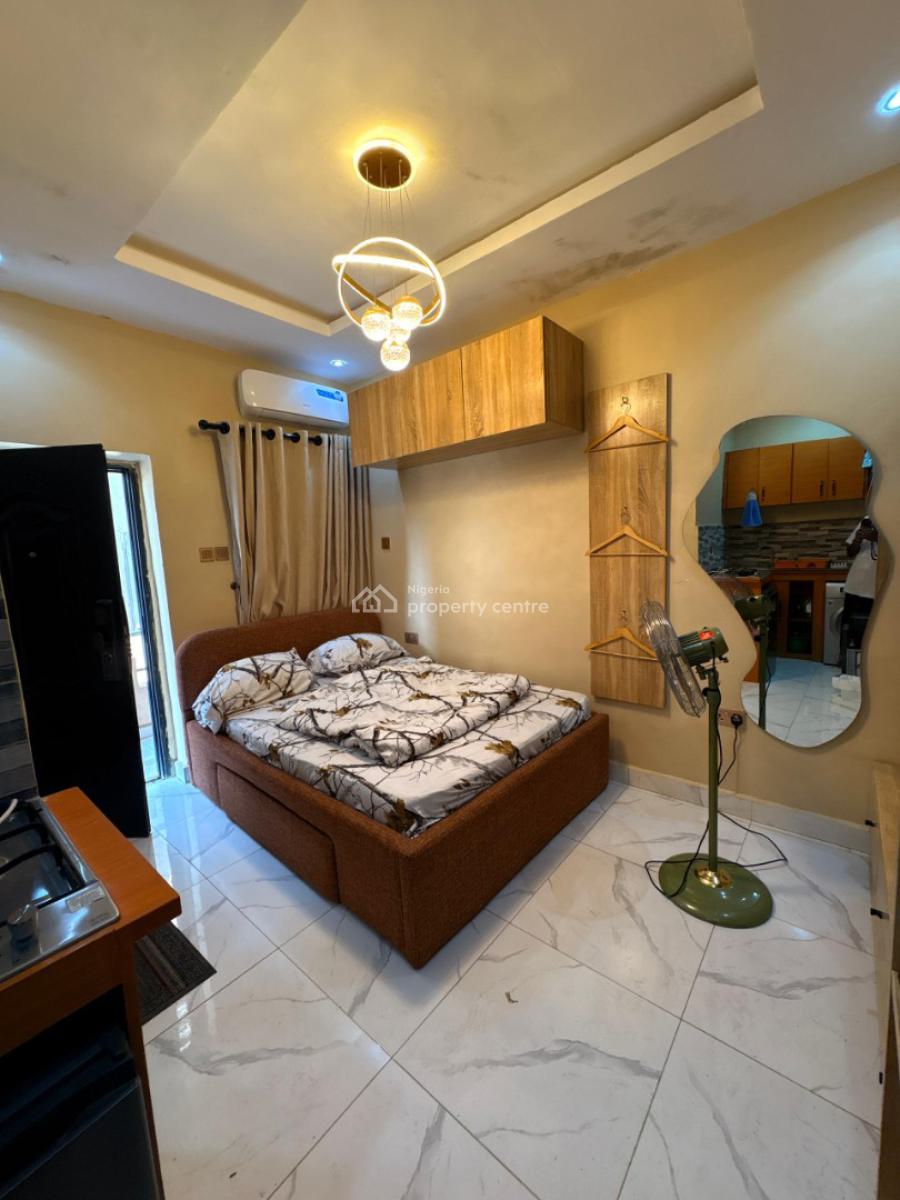 a Lovely and Serviced Studio Apartment, Off Randle Avenue, Surulere, Lagos, Self Contain (single Rooms) Short Let