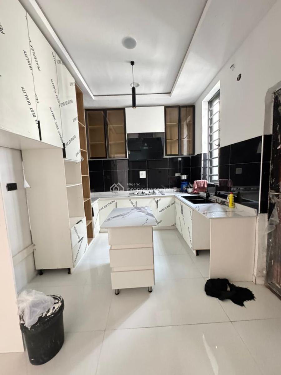 Brand New Elegant with a B Q, Sangotedo, Ajah, Lagos, Semi-detached Duplex for Rent
