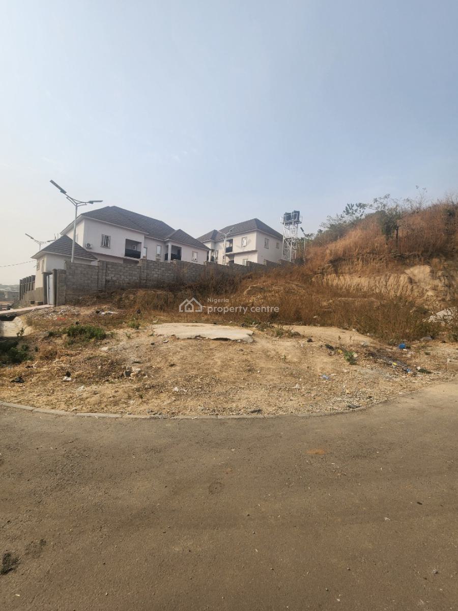 Premium Plot of Land in a Fine Location, Fha, Guzape, Guzape District, Abuja, Residential Land for Sale