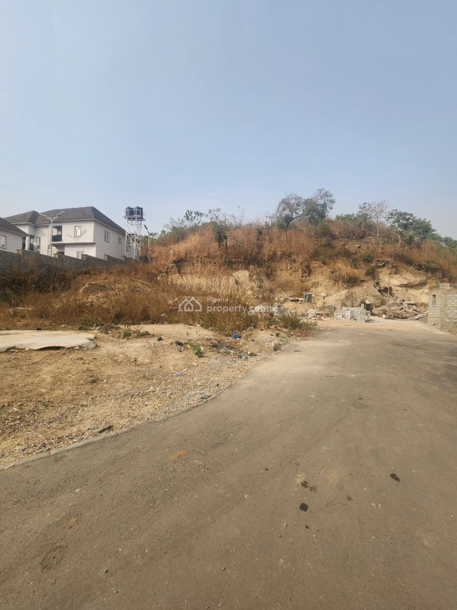 Premium Plot of Land in a Fine Location, Fha, Guzape, Guzape District, Abuja, Residential Land for Sale